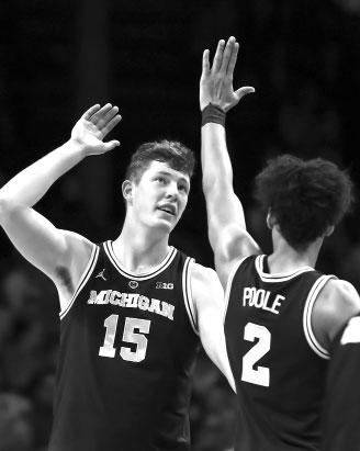 Game Day Notebook MICHIGAN BASKETBALL Box Scores: 2018-19 Jon Teske (17 points) and Jordan Poole (22) combined for 39 of U-M s 69 points as the Wolverines were able to pick up a 69-60 road win at