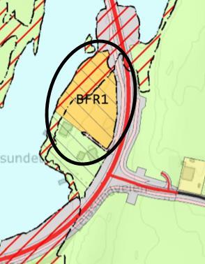 Rogfast (utfylling i sjø ved Krågøy). I vurderingen fra Fylkesmannen fremgår det at overgangssonen (sjøbunnen rundt anlegget, red. anm.