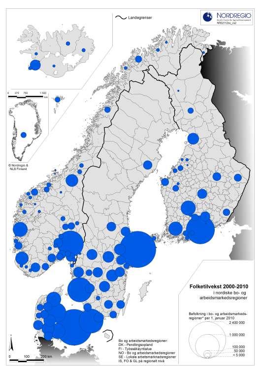 Nordiske arbeidsmarknadsregionar