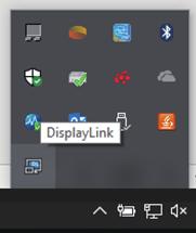 ferdiginstallert, vises et ikon i oppgavelinjen.