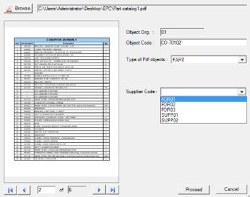 Elektronisk delekatalog i OpenCAD Finn og