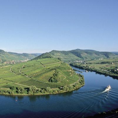 MOSEL Som mange andre regioner i Tyskland har også Mosel fått sitt navn fra elven som renner gjennom regionen.