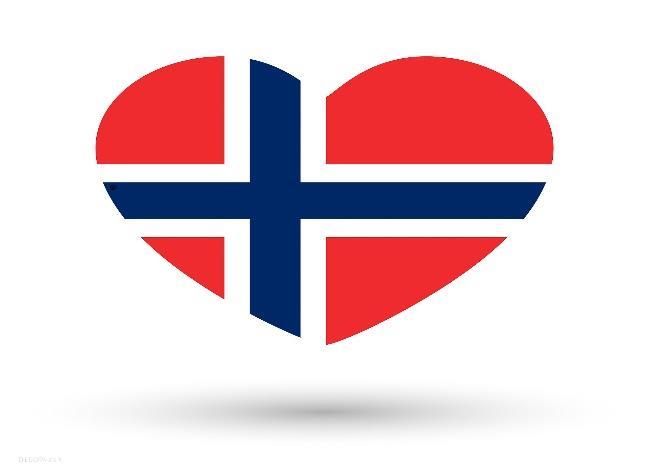 Vi har sett på bilder av det norske flagget og