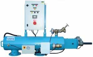 Honeywells returspyleautomatikk er patentert og garanterer grundig renspyling av filteret på få sekunder og med minimalt vannforbruk.