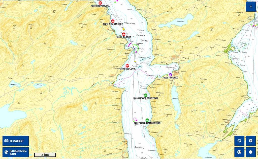 2. Materiale og metode 2.1 Område og stasjonsvalg er plassert på vestsiden av Tingvollfjorden, like nordøst for hammaren, i Gjemnes kommune, Møre og Romsdal (figur 1).