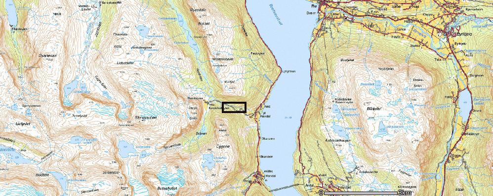 5 1. Innledning Ytre Kandal Kraft AS ønsker å utnytte vannfallet i Neselva (087.B12B) i Ytre Kandal, Gloppen kommune i Sogn og Fjordane fylke for å bygge kraftverk (byggetrinn II).
