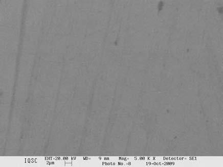 Microscopia Eletrônica de Varredura para: (A) AuSb 2, (B) AuCu, (C) AuSn e (D) AuIn