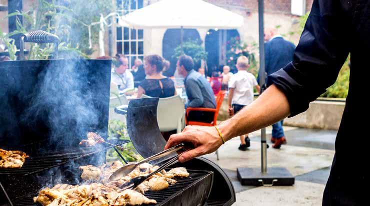 Onze chef-kok en zijn vakmensen hebben passie voor koken en dat proef je.