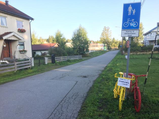 Som kjent finnes det ikke noe eget skilt for sykkelgater i Norge (som f eks i Nederland eller Tyskland) - og etter det vi forstår er Statens vegvesen ikke noe hurtigtog når det gjelder denne