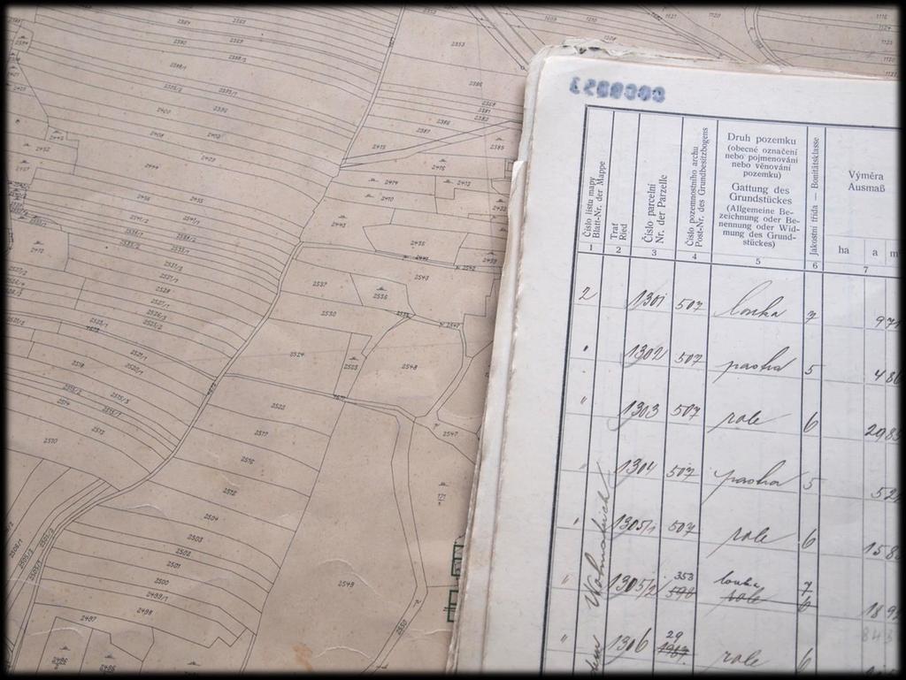 Cadastral Archives Maps of the Cadastre