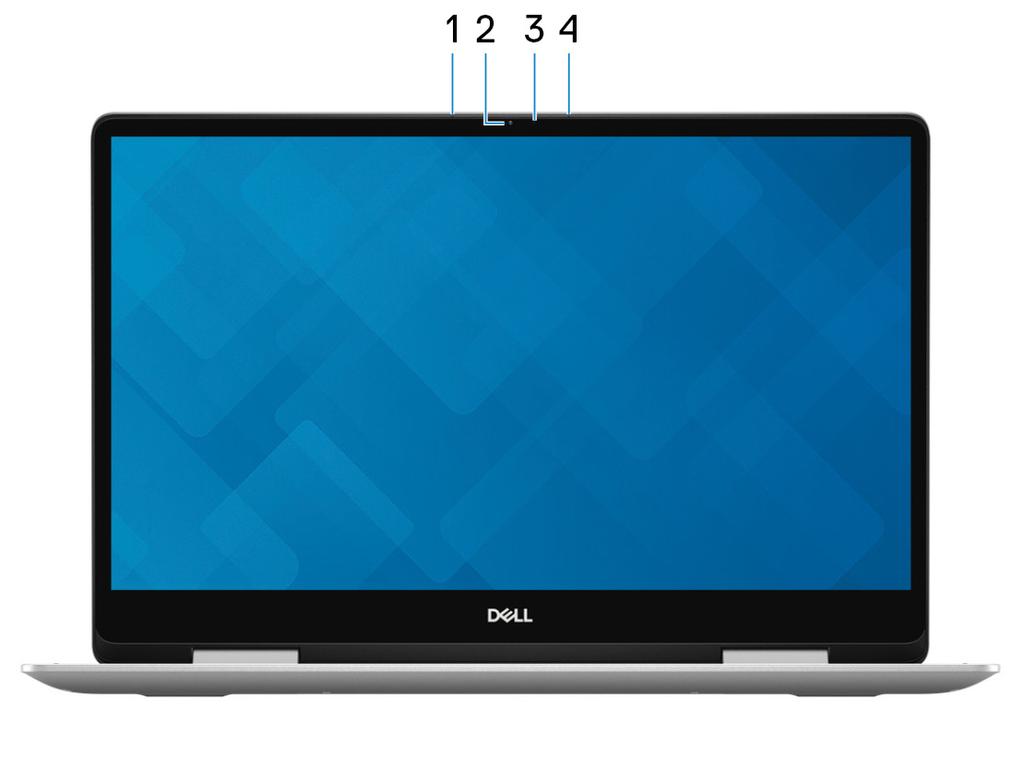 Sett fingeren på strømknappen for å logge på med fingeravtrykkleseren. Skjerm MERK: Du kan tilpasse strømknappatferden i Windows. For mer informasjon se Me and My Dell (Meg og min Dell) på www.dell.