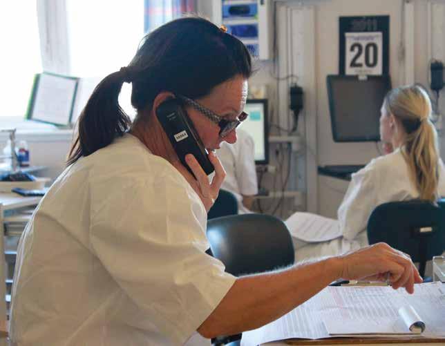 Noen avdelinger prioriter en del, ofte 10-20 prosent, av sykepleierens stillingsprosent til dagbok- og oppfølgingsarbeid.