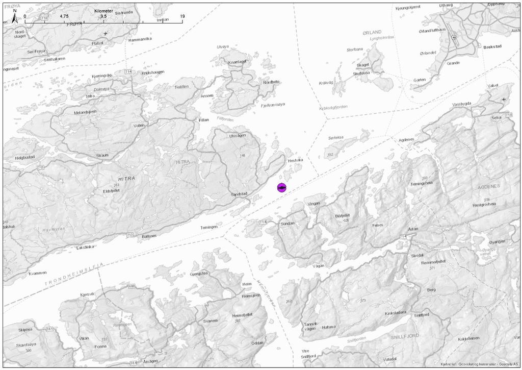 Introduksjon Kartpakken sin hensikt er å tilfredstille krav til vedleggssett som presenteres i «Veileder for utfylling av søknadsskjema for tillatelse til akvakultur i flytende eller landbasert