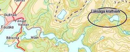 Vedlegg 1: Laksåga kraftverk Bakgrunn Fjellkraft AS søker om konsesjon for bygging av Laksåga kraftverk ca. 16 km øst for Fauske, jf. figur 1.