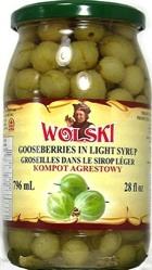 Wolski - Light syrup 13606. Blackcurrant 796ml 13607. Plum 796ml 1352. Cherry 796ml 2313.