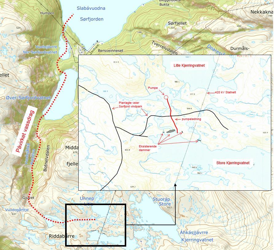 OVERFØRING TIL SØRFJORD KRAFTVERK Nordkraft Magasin AS driver i dag Sørfjord kraftverk i Tysfjord kommune.