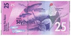 Seychellene Best.nr.: 62418 25 rupees 2016, kv. UNC.