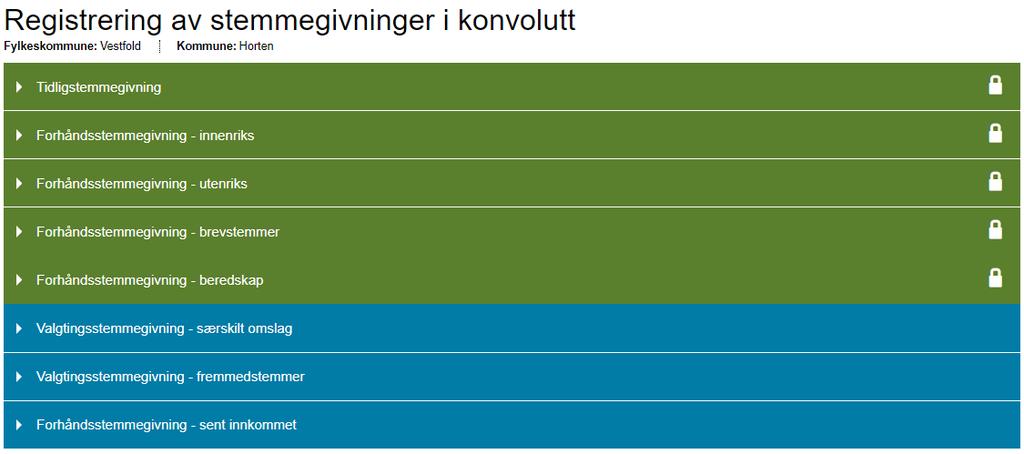 Registrering av