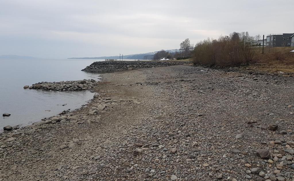 Figur 20 Område ved strandkant Figur 21 Eksisterende