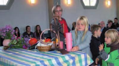 RÜCKBLICK AUFS GEMEINDELEBEN Familiengottesdienst zum Erntedankfest: Die Kinder