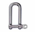 00164 00367 00184 SHACKLES "D" TYPE RING PIN 9 11 12 16 16 19 19 22 22 25 25 28 28 32