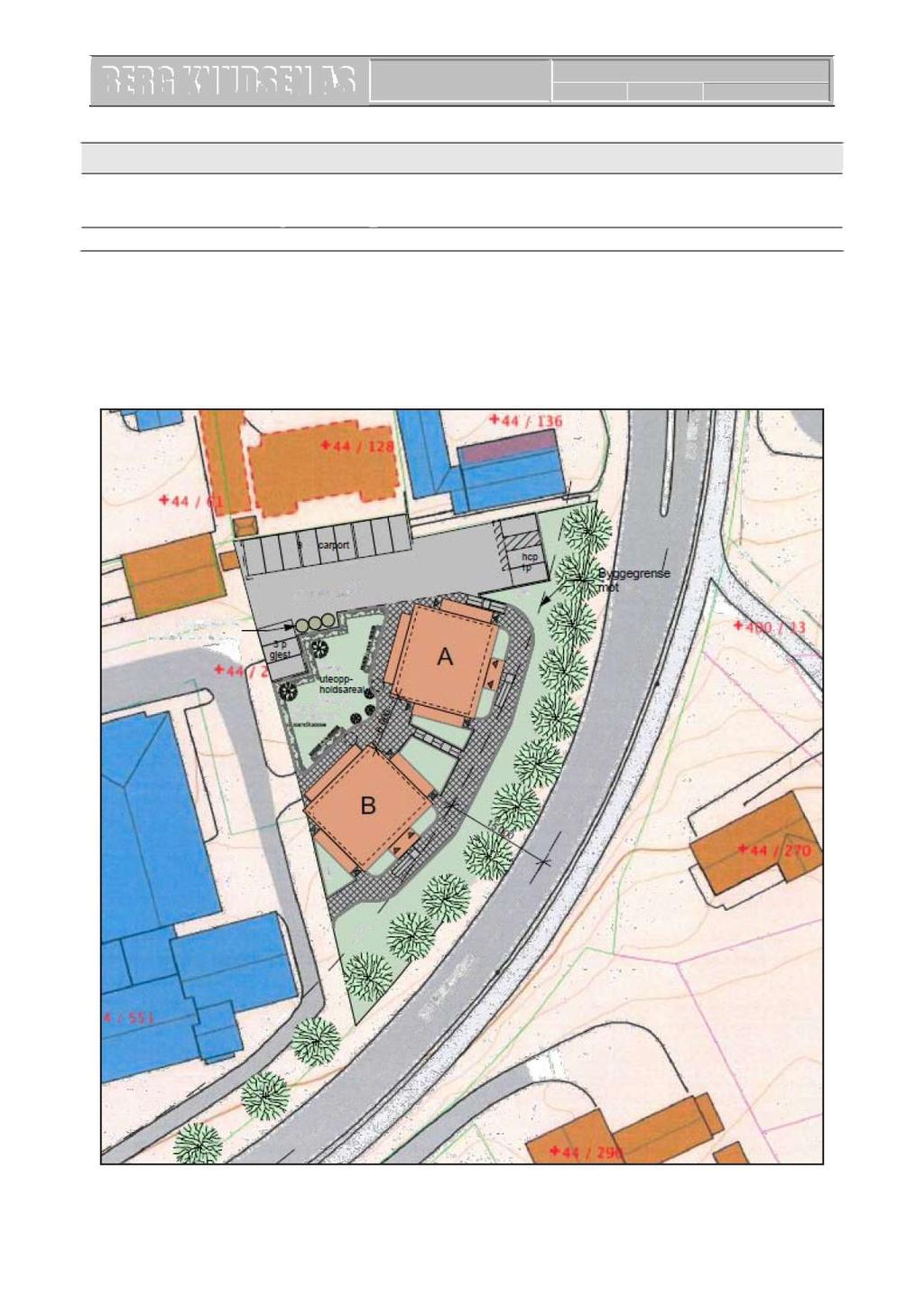 STØYVURDERING Boliger Aumlivegen 4 - Tynset Kommune Støyvurdering Prosjekt: