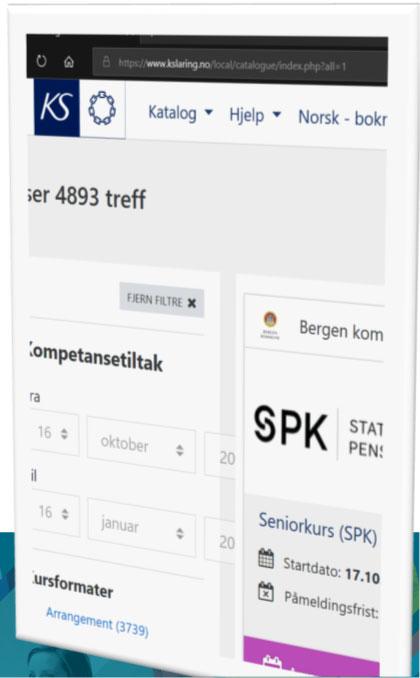 Verdifull samarbeidspartner: Bærum kommune Plattform for KiNS ekurs = KS Læring Den nasjonale løsningen for deling av