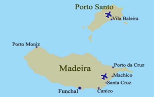 Madeira er den vakre grønne øya som ligger et godt stykke ut i Atlanteren, nærmere bestemt 545 km fra Nord-Afrika og 978 km fra Lisboa.