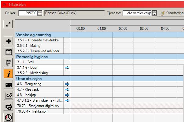 Vurdere behovet for LMG Behov for LMG skal vurderes årlig av tjenesteansvarlig vernepleier/sykepleier samt oftere ved behov.