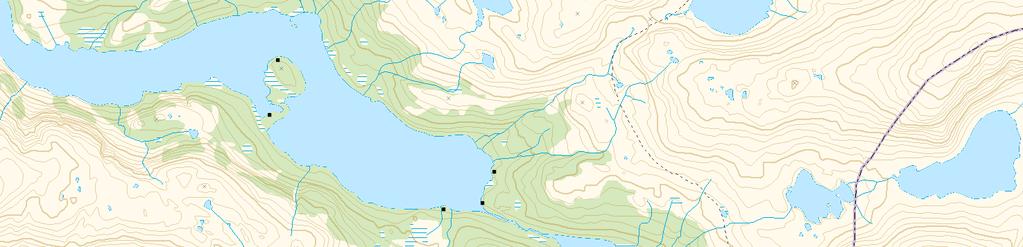 556 Tromtind 632 93 431 Litje-Ostervatnet 169 Leirskaret 631 Romsoaivi 285 467 1 Ostervatnet 2 356 Leirskarvatnan Láirevággi 400 92 275 351 150 167