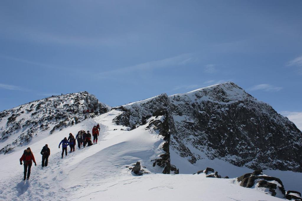 Høgaste fjell toppane i Noreg og