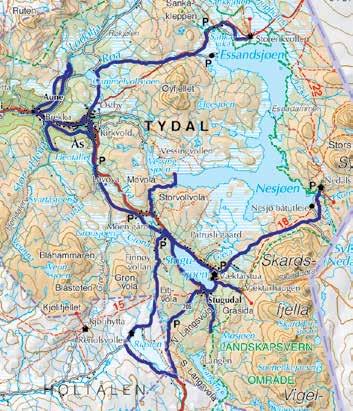 I Tydal og Sylan er det fantastiske muligheter for sykkelturer og opplevelser i flotte fjell og utmark. Valget er ditt; singeltracks i skogen, langturer på fjellet eller familieturer i kulturlandskap.