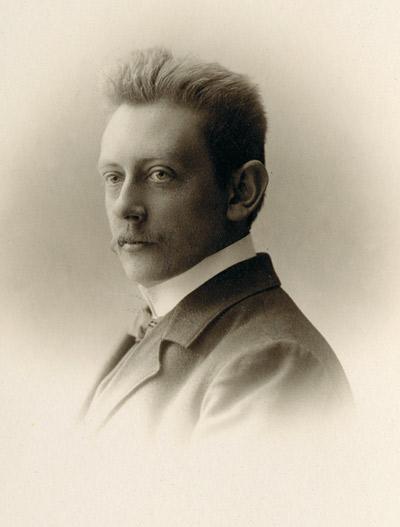 I DAGBLADET: Kristian Birch-Reichenwald Aars (1868 1917), hentet fra portrettsamlingen til Museum for Universitets- og Vitenskapshistorie.