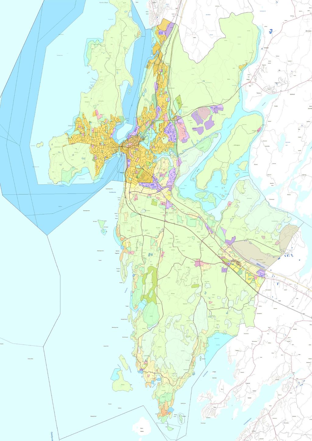 Kommuneplanens arealdel Arealplan for hele kommunen som