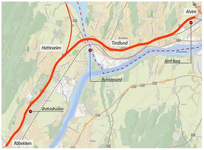 Fv. 109 Råbekken Torsbekkdalen Møtet i dag: Rolvsøysund-Alvim,