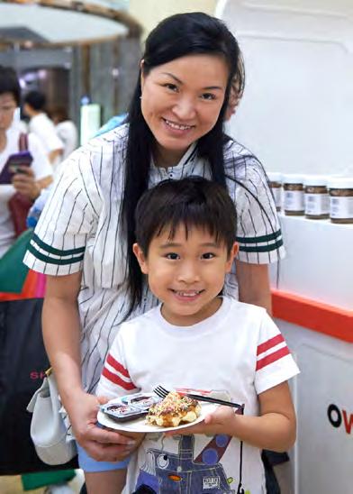 children learned how to make Nutella treats in cookery classes. 美食新熱點 太古廣場美食愛好者看過來!
