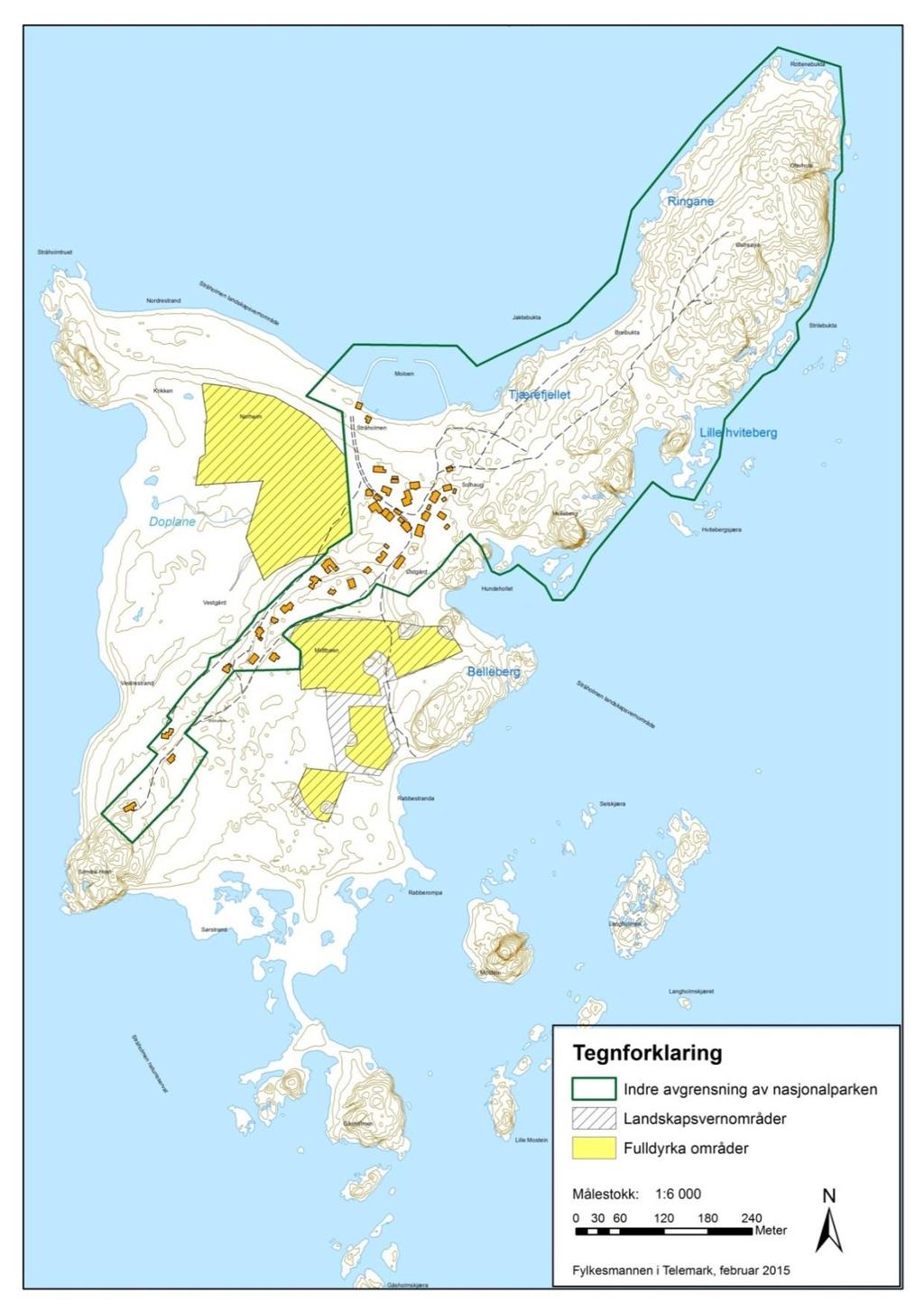Vedlegg 9: Kart over arealer i Stråholmen