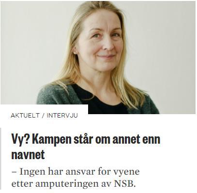 2400 ganger med ca. 40 kommentarer Få ansatte har uttalt seg negativt i pressen.