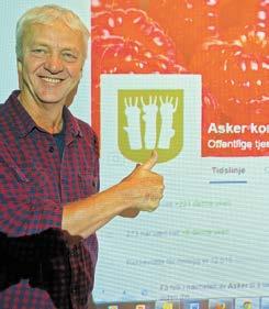 Side 2 AKTUELT Informasjonsavis for ASKER kommune - august 2015 10 000 liker Asker kommune på Facebook Bare tre andre kommuner i Norge har flere Facebook-følgere enn Asker.