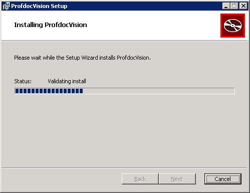 Fra klientene; bla deg frem til den delte CGM Vision-katalogen på serveren og dobbelklikk på NetSetup.msi. 3.2.1 Nye krav til miljøet Klikk Install, og installasjonen starter: 3.2.1.1 MS Visual C++ Redistributable for VS 2017 CGM Vision 4.