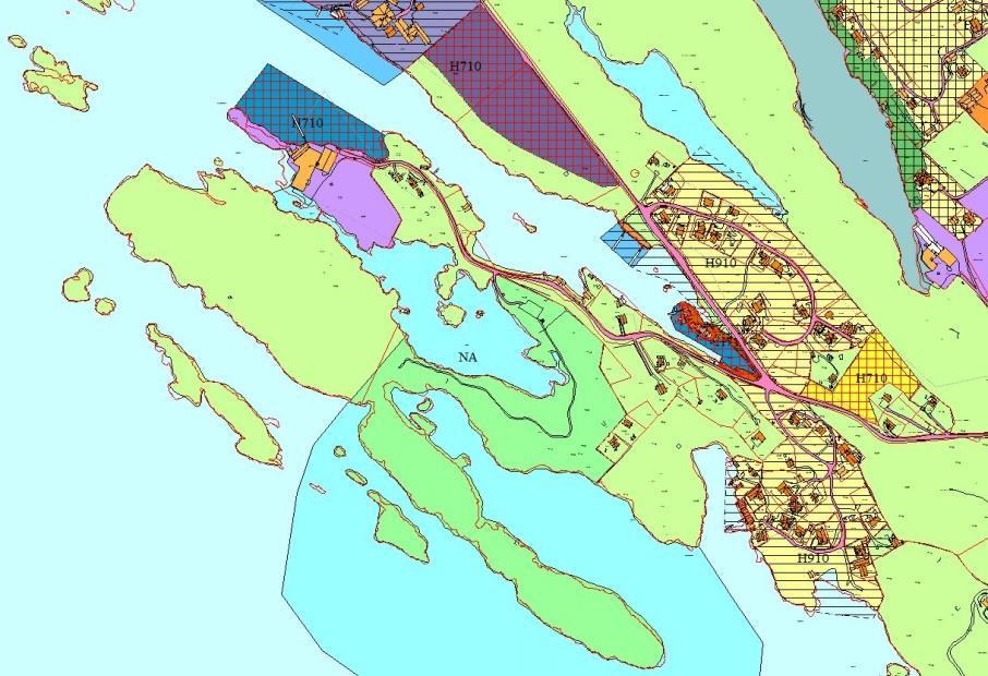 Tema i kommuneplan: Framlegg I konseptskissa er