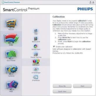 Enable color calibration (Aktiver fargekalibrering) - som standard er denne aktivert.