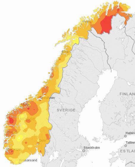 Mild april til kjølig mai, mens juni var mer som normalt april mai juni Kilde: MET Kartene viser avvik fra midlere månedstemperatur (1971-2000) målt i grader celsius i april, mai og juni 2019.