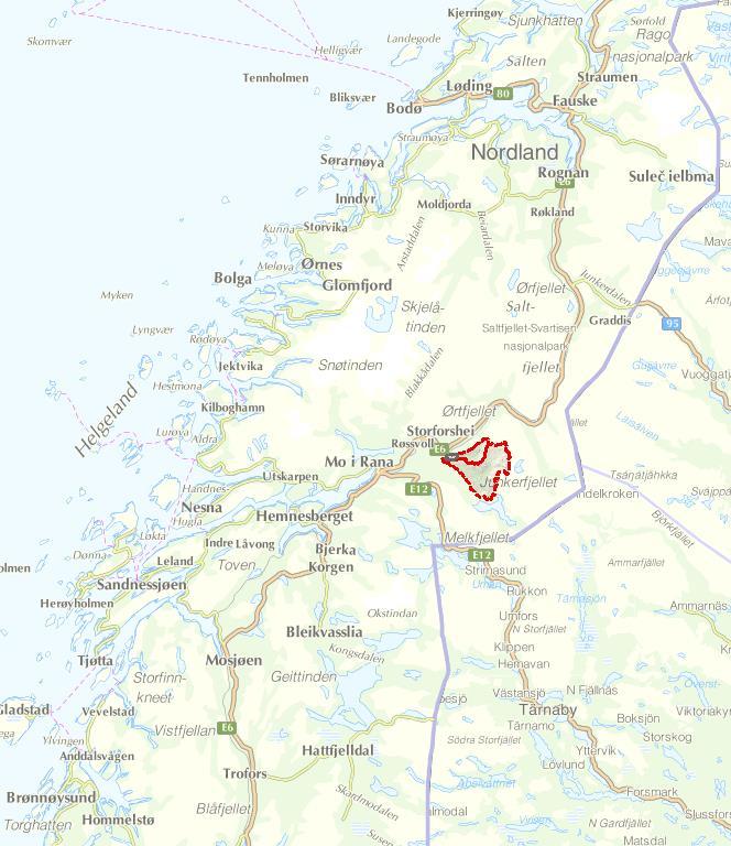 1 INNLEDNING SWECO Norge AS har etter forespørsel fra MiljøKraft Nordland AS utarbeidet tilsigsserie samt utvalgte nedbørsfelt- og hydrologiske parametere for planlagt regulert nedbørfelt, med inntak