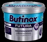 Ultimat 9 L 1169,- Hvit 1269,- 1235,- Butinox Futura Selvrensende 9 L