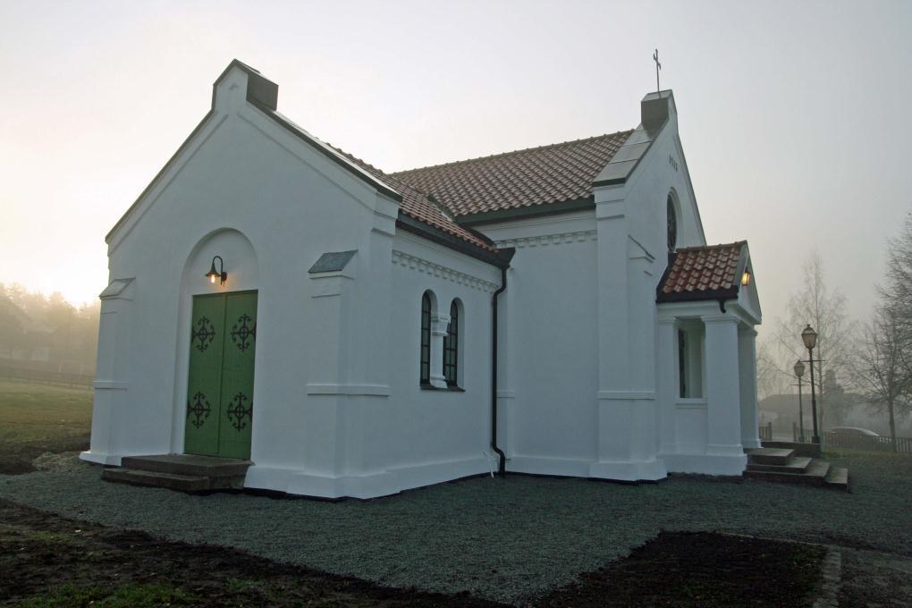 Tranby kirke som ny.