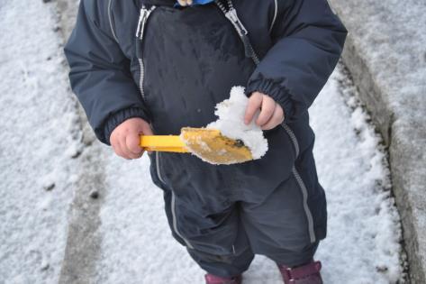 I januar har «de gule» I forrige månedsplan skrev vi at vi håpte på både snø og frost.