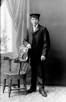 Birger Mathias Hatlenes fødd 13.4.1891 på Hatlenes i Vanylven, døypt 17.5.1891 og konfirmert 5.11.1905 i Vanylven. I folketeljinga 3.12.1900 budde han heime hjå foreldra i Vanylven.