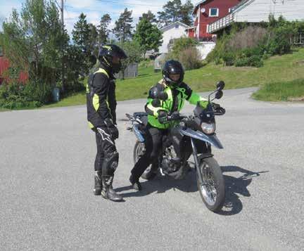 Alder en viktig rolle for både holdninger og adferd på motorsykkel.