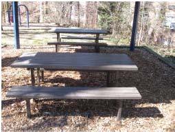 290 Acres 7 benches 5 picnic tables Pavilion 2 play systems